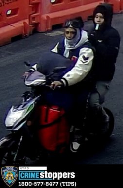 Surveillance photo of two sought for e-bike theft in Brooklyn