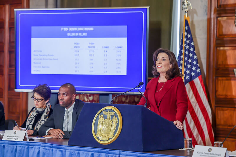 Governor Kathy Hochul budget presentation