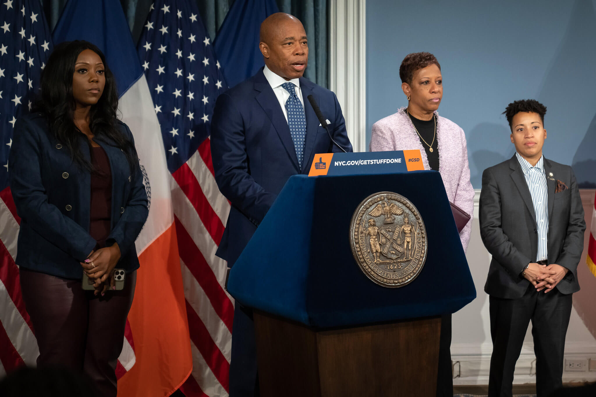 Adams inks bills aimed at closing pay gaps in city workforce 2