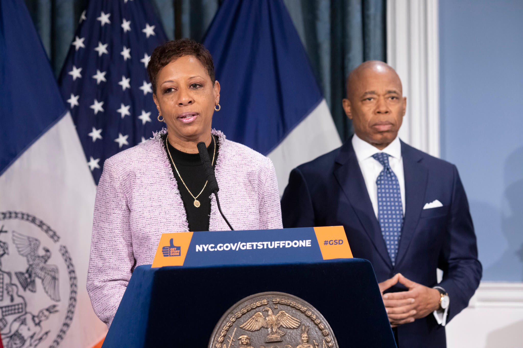 Adams inks bills aimed at closing pay gaps in city workforce 3