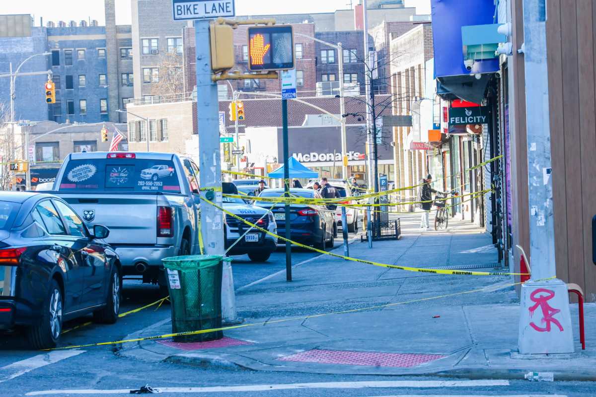 Bronx shooting scene