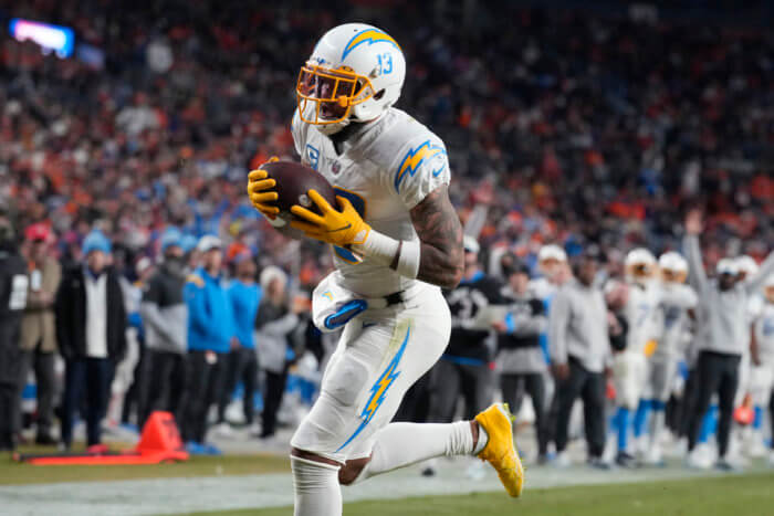 5 wide receivers the Giants could target in free agency 4 Kennan Allen could be a Giants free agent target