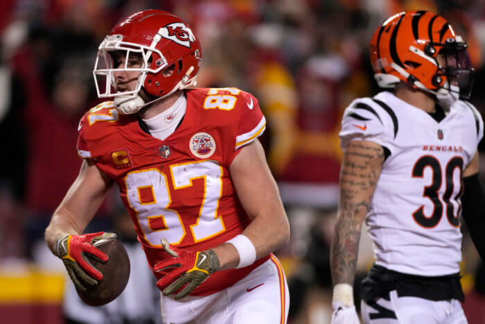 Travis Kelce figures to be a big part of the Chiefs offense in the Super Bowl