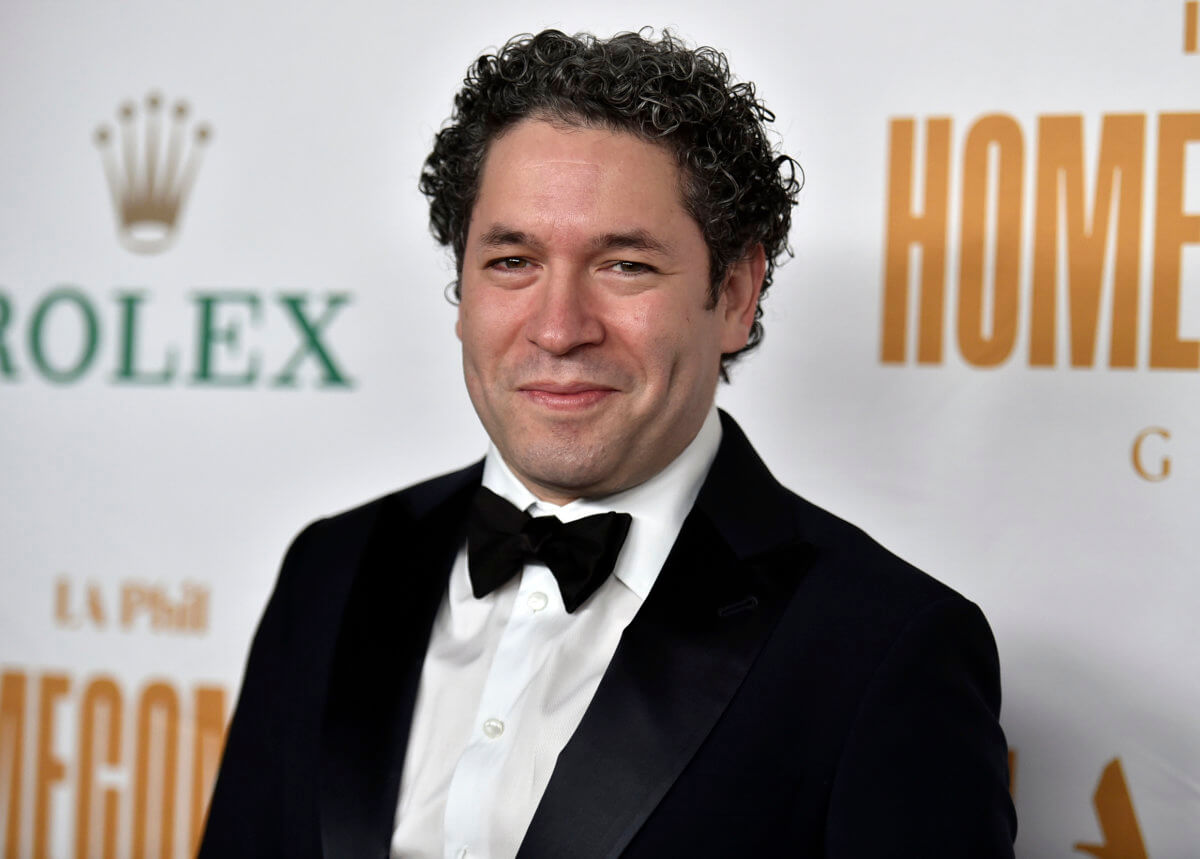 A photo of Gustavo Dudamel, who will be leading the New York Philharmonic