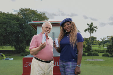 A Michelob Ultra ad at the Super Bowl