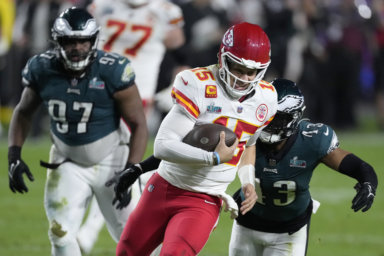 Patrick Mahomes Chiefs Eagles