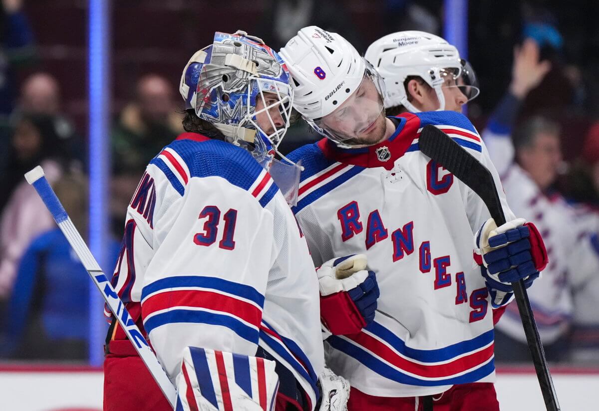 Rangers name Jacob Trouba recipient of Rod Gilbert award
