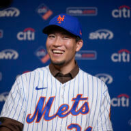 Mets' Kodai Senga hits 99 mph in spring training debut but says 'nothing in particular was great' 12 Kodai Senga Mets