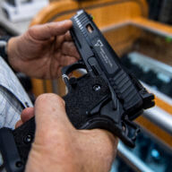 Man holding gun