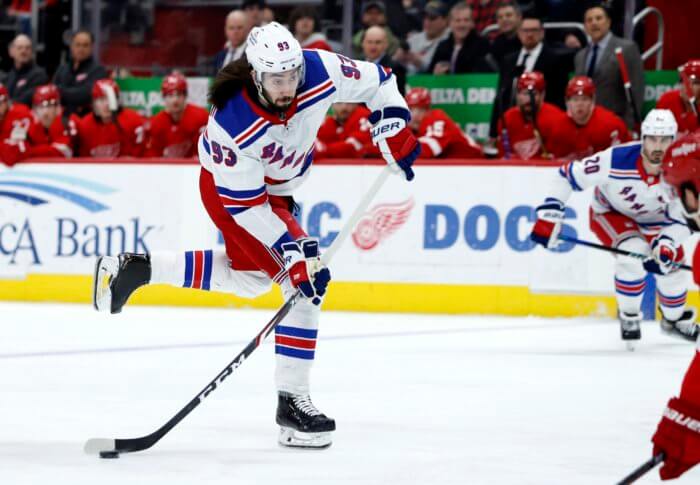 Mika Zibanejad his having another career year for Rangers