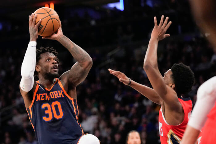 Julius Randle gives update on injury, Knicks future on podcast with Paul George 3 Julius Randle Knicks