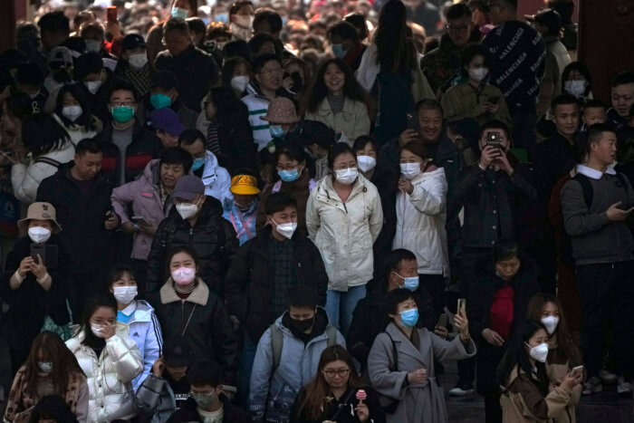 Visitors flock to the tourist sites in cities in China after authorities lifted all bans on public gatherings from the outbreak of COVID-19.