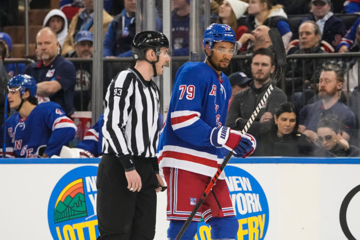 Rangers' Miller suspended for 3 games