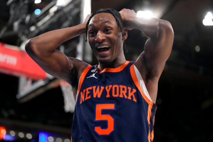 Homegrown talent fueling Knicks' run to Eastern Conference semifinals 3 Immanuel Quickley Knicks