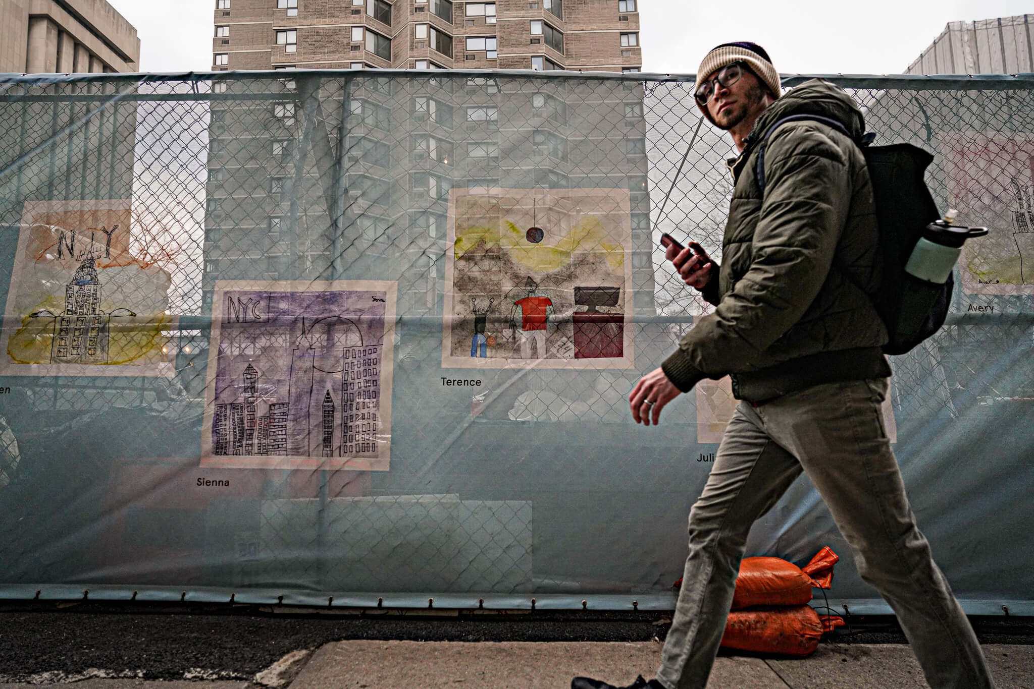 How an Upper East Side construction site became an outdoor art exhibit 2