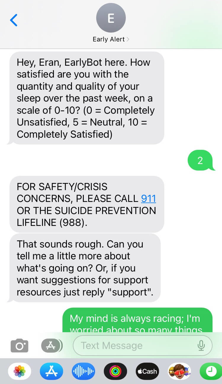 Students at CUNY Medical School now have a robo-messaging service checking their mental health 5