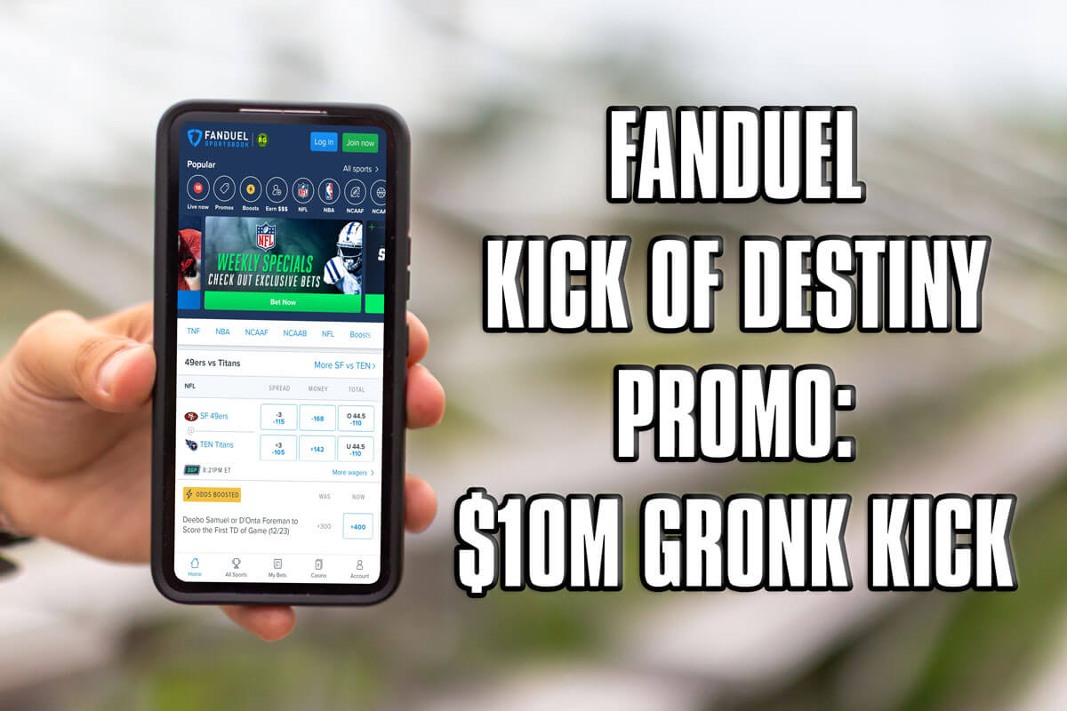 FanDuel Kick of Destiny promo: How to sign up for share $10M Gronk