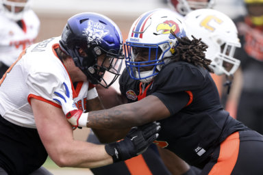 Senior Bowl practices are a spot where potential Giants players can show off