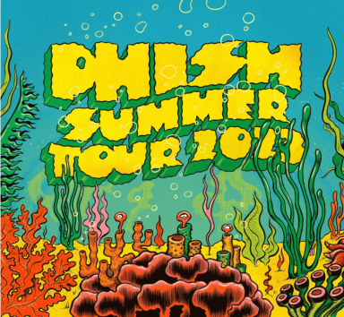 A graphic for the Phish summer tour.