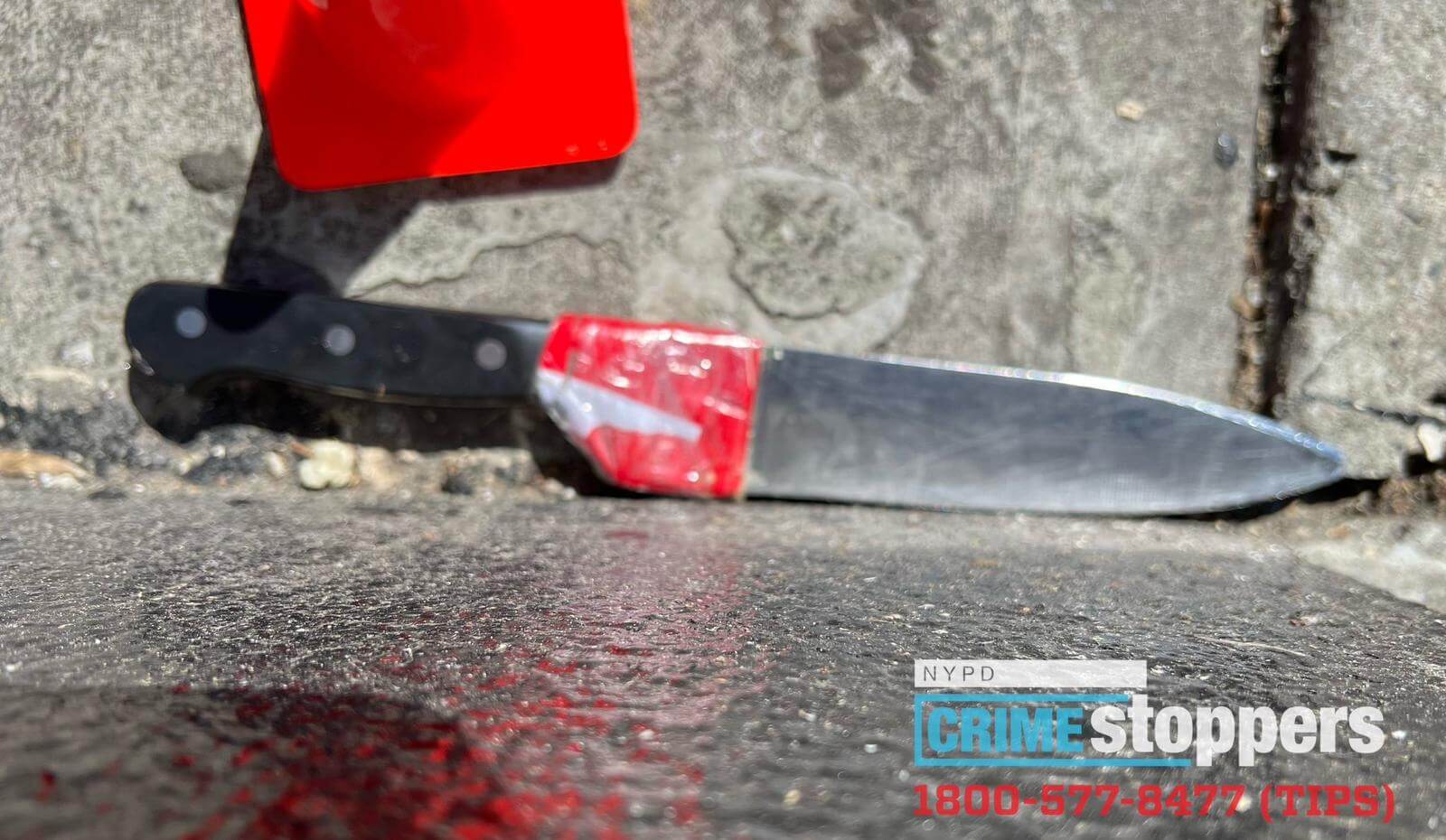 Man shot by cops in the Bronx in critical condition 3 The knife found at the scene