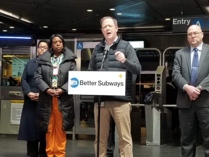 Take the P Train! Bathrooms will reopen at 12 more subway stations in May 5