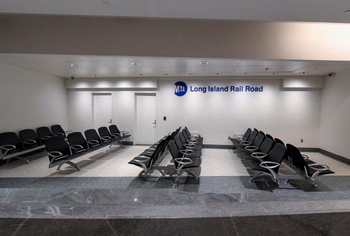 A 29-seat room tucked away near the ticket counter at Grand Central Madison