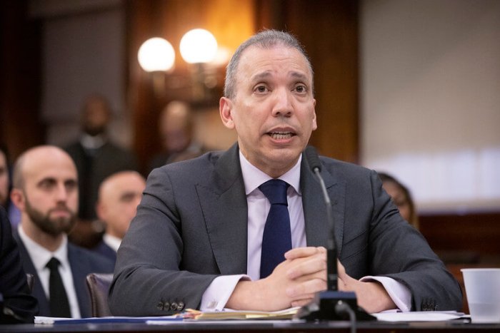 Third Rikers detainee dies this year as Adams admin pushes back on damning federal report 3 City Department of Corrections Commissioner Louis Molina at City Council budget hearing