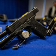 A ghost gun seized during an investigation in NYC.