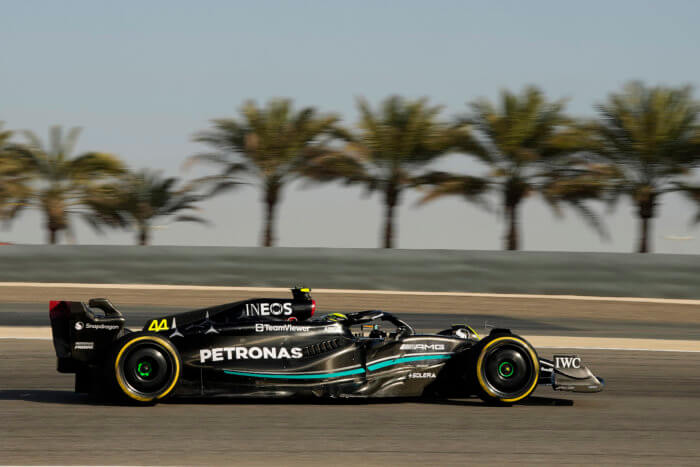 Lewis Hamilton looking to rebound at the F1 Bahrain Grand Prix