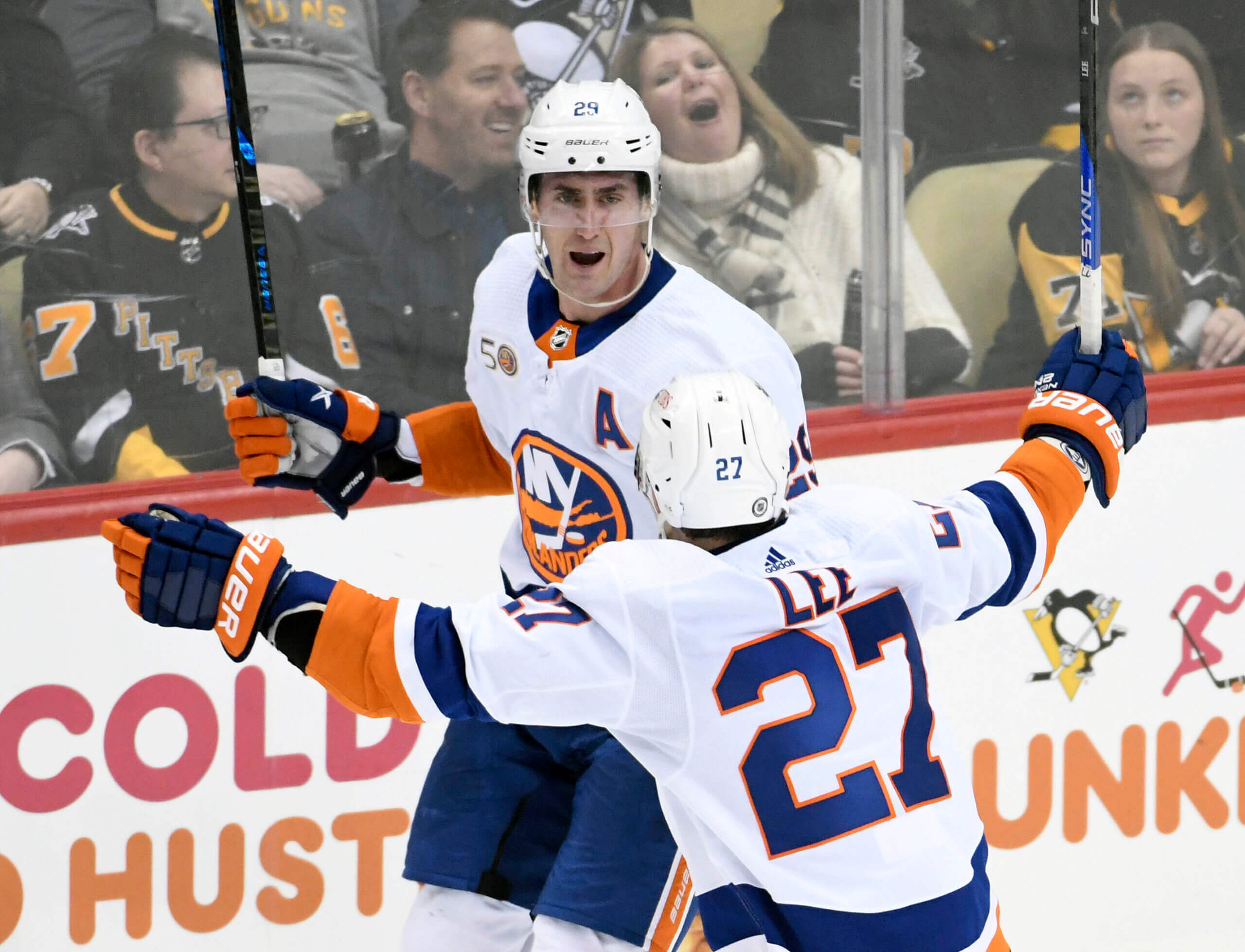 Brock Nelson injury update: Islanders C back at practice Thursday 2 Anders Lee Brock Nelson Islanders