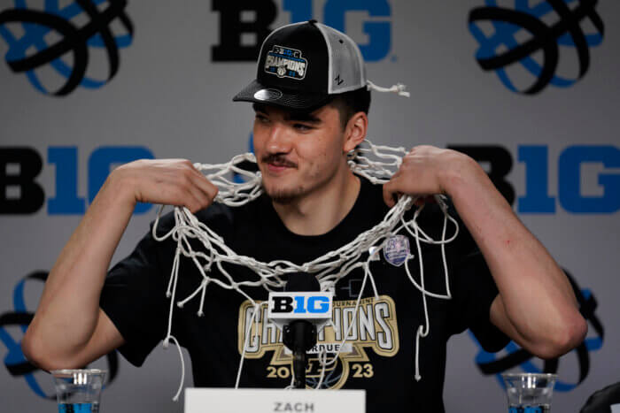 Zach Edey of Purdue may be the best player in the NCAA tournament East Region