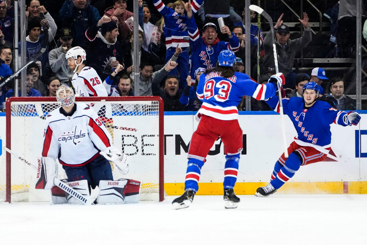 Rangers see improvements in recent line changes