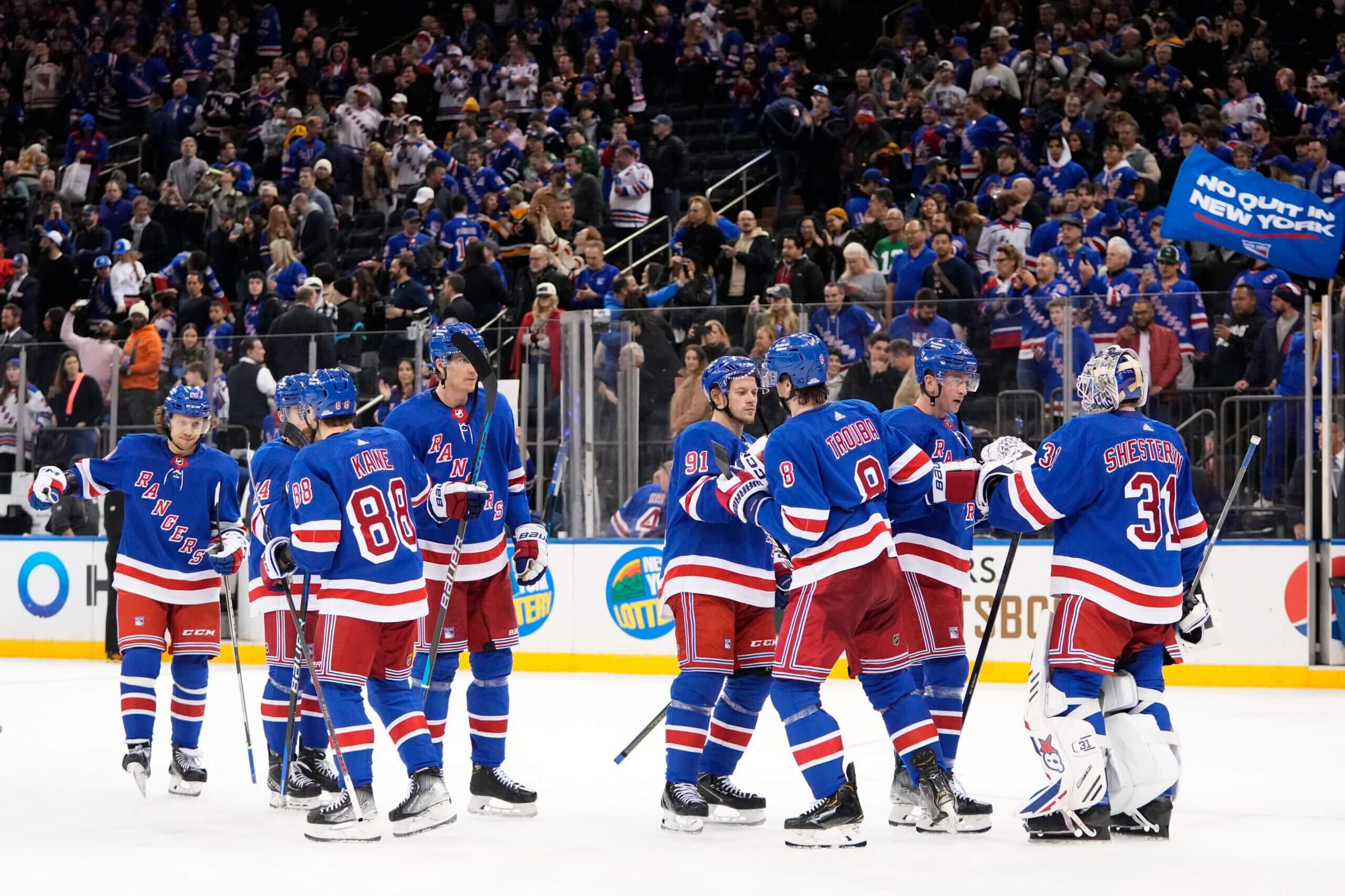 Even for New York Rangers Fans, Hockey Isn't Quite Entertaining Enough