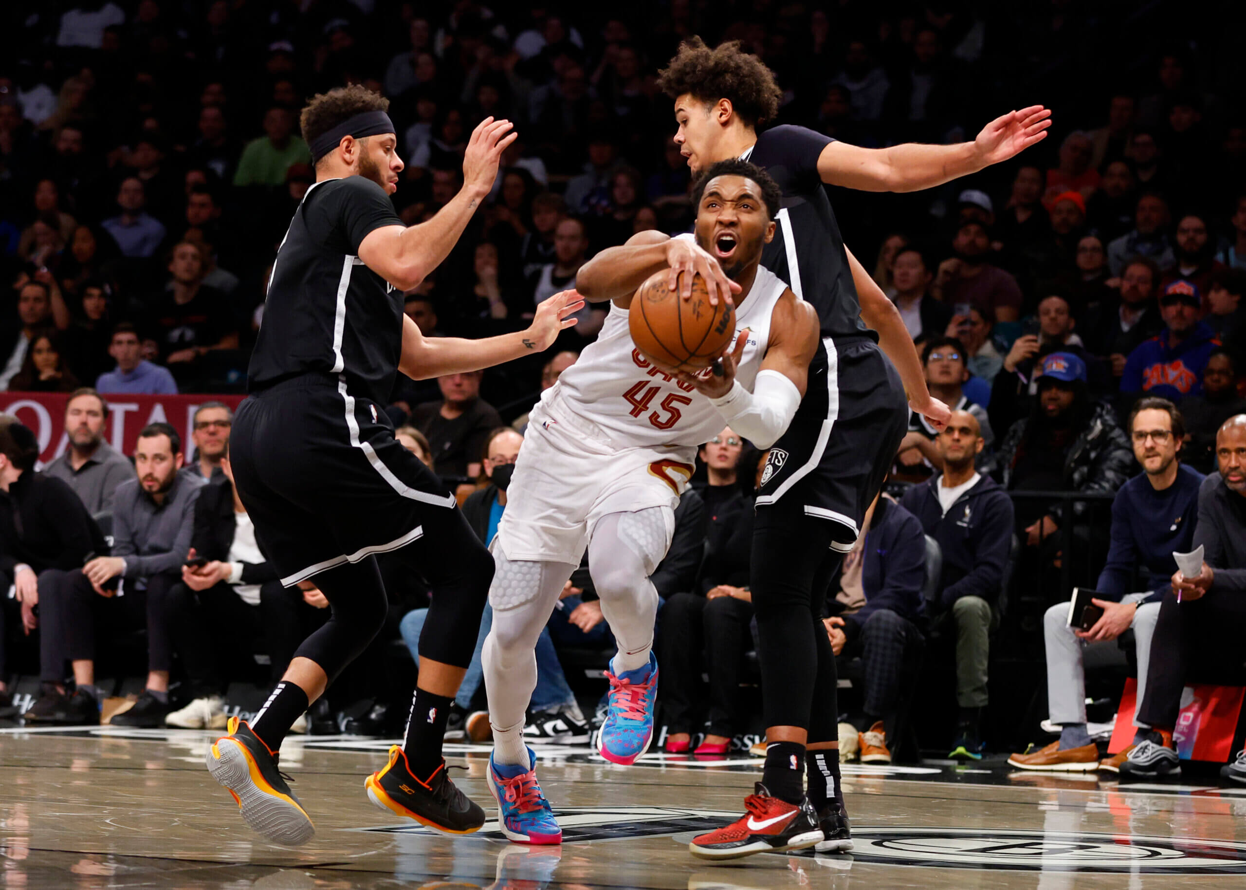 Nets' poor shooting night dooms Brooklyn once again in loss to Cavs 3 Nets