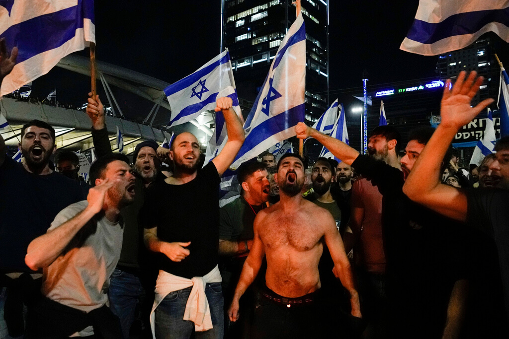 APTOPIX Israel Politics
