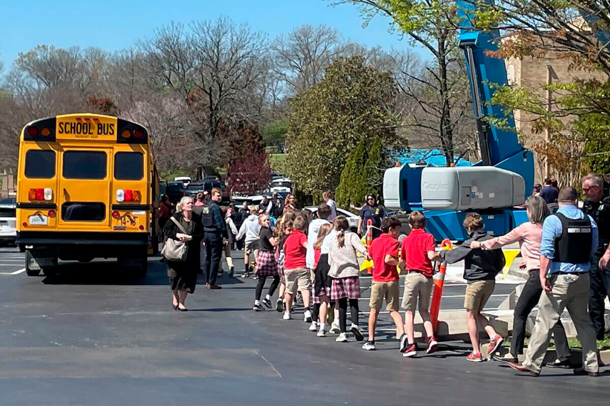 Shooting at Nashville private school leaves 3 children and 3 adults dead 2