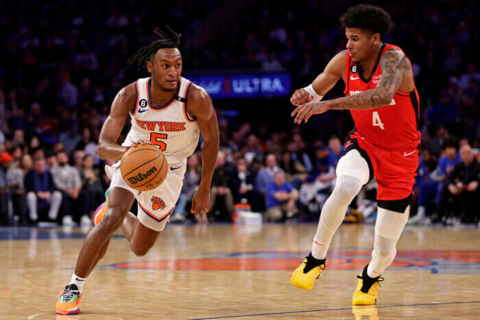 Knicks' guard Immanuel Quickley wants 9 figure extension: Report 2 Immanuel Quickley Knicks