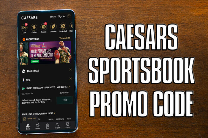 Caesars Sportsbook promo code