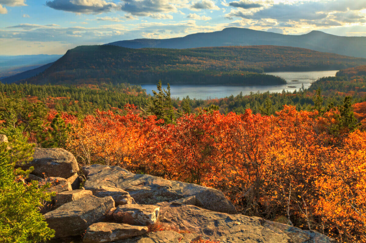 Autumn Day at Sunset Rock