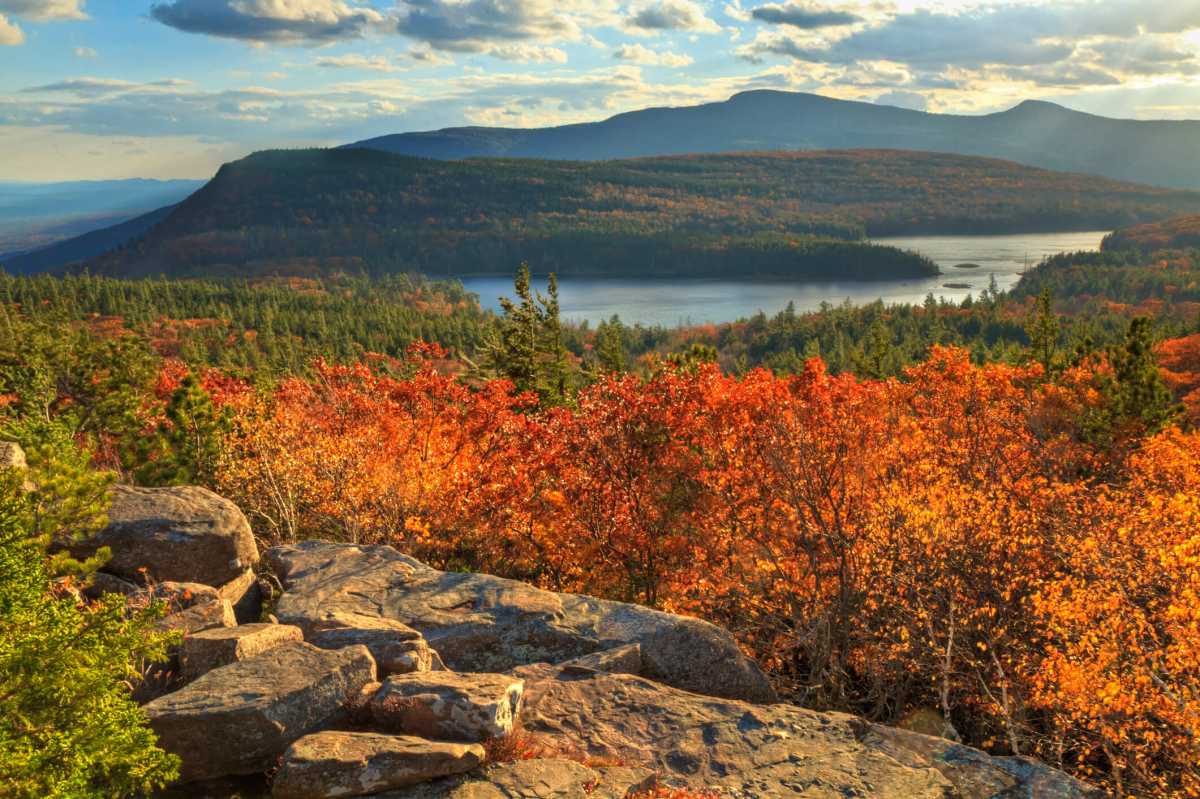 Autumn Day at Sunset Rock