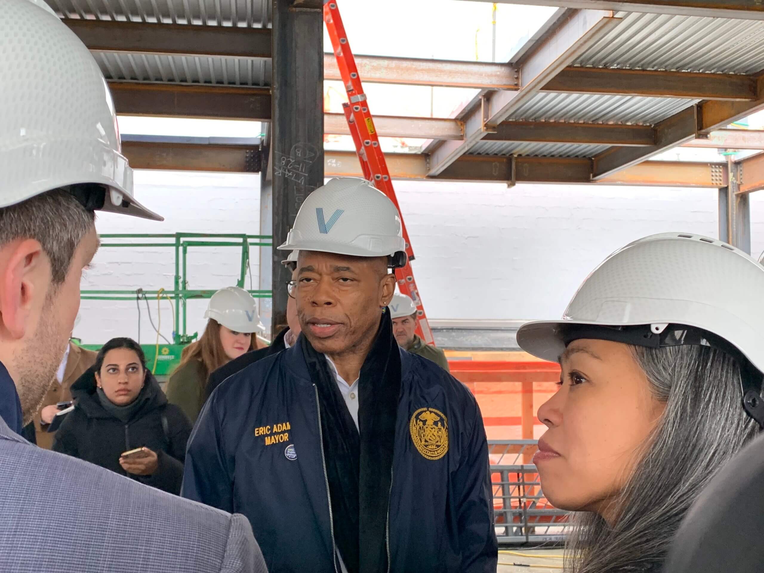 Mayor Adams says more affordable housing impossible without renewal of developer tax incentive program 3 Mayor Eric Adams and Deputy Mayor for Economic and Workforce Development Maria Torres-Springer