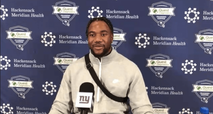 Giants post-draft depth chart: Where do rookies and free-agents fit in 2023? 4 Bobby Okereke Giants