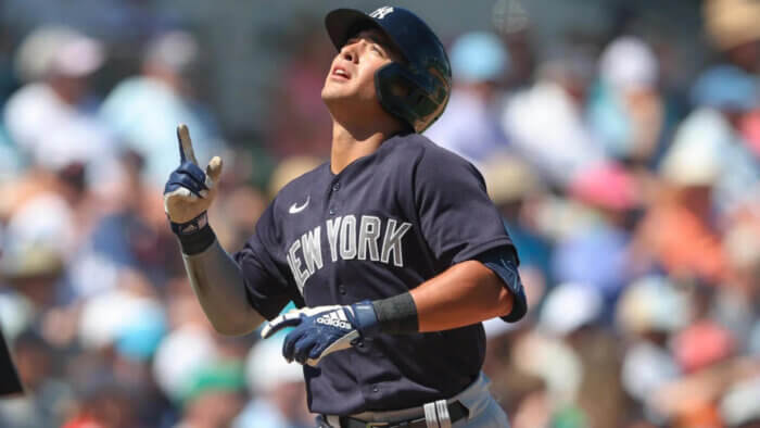 Despite his impressive maturity, Anthony Volpe is just happy to soak up the moment 3 Anthony Volpe Yankees