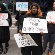 Climate activists demand more subway and bus service from the MTA