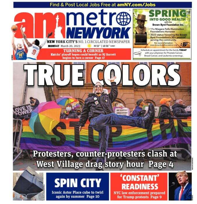 Newspaper cover