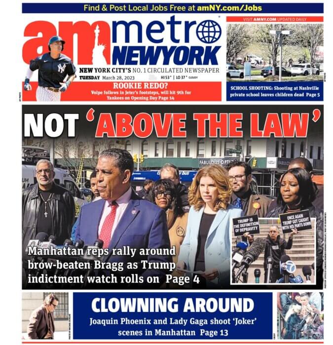 Newspaper cover