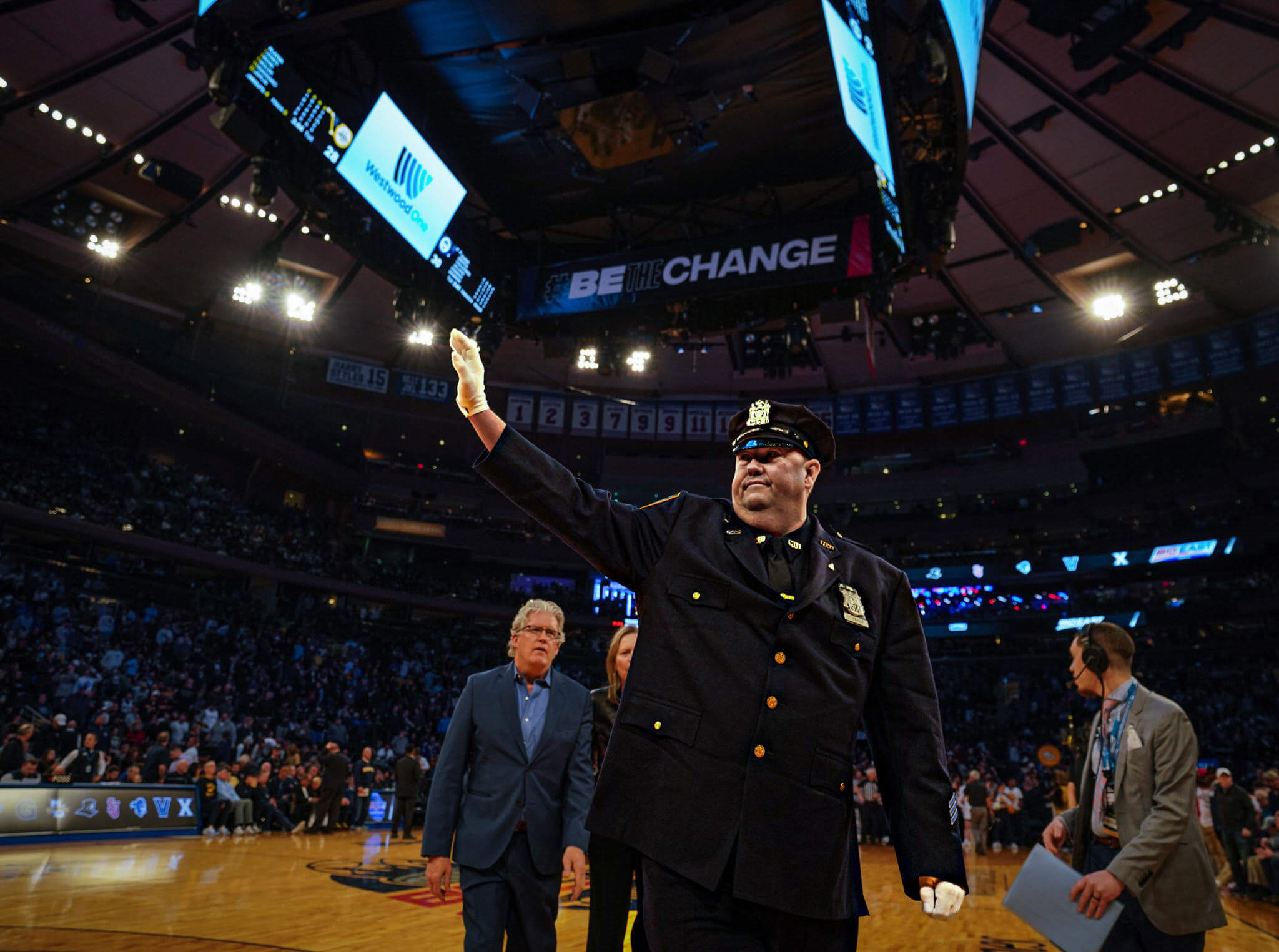 NYPD Counterterrorism Officer honored at MSG for 15 years of service 3