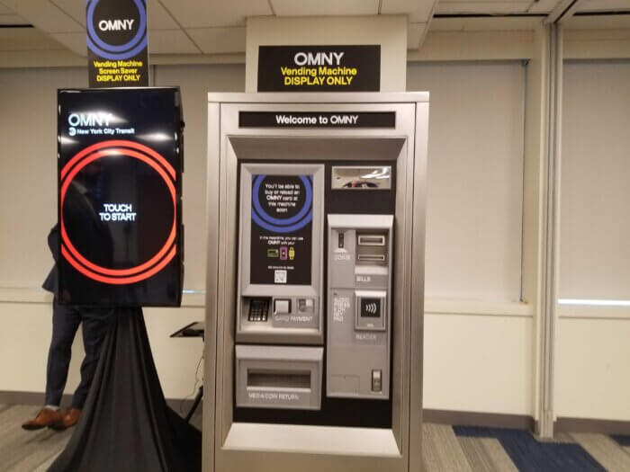 MTA records billionth tap into transit system using OMNY 5 The MTA will roll out these new OMNY card vending machines across the subway system this summer