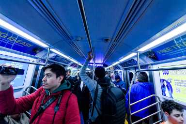 Subway riders