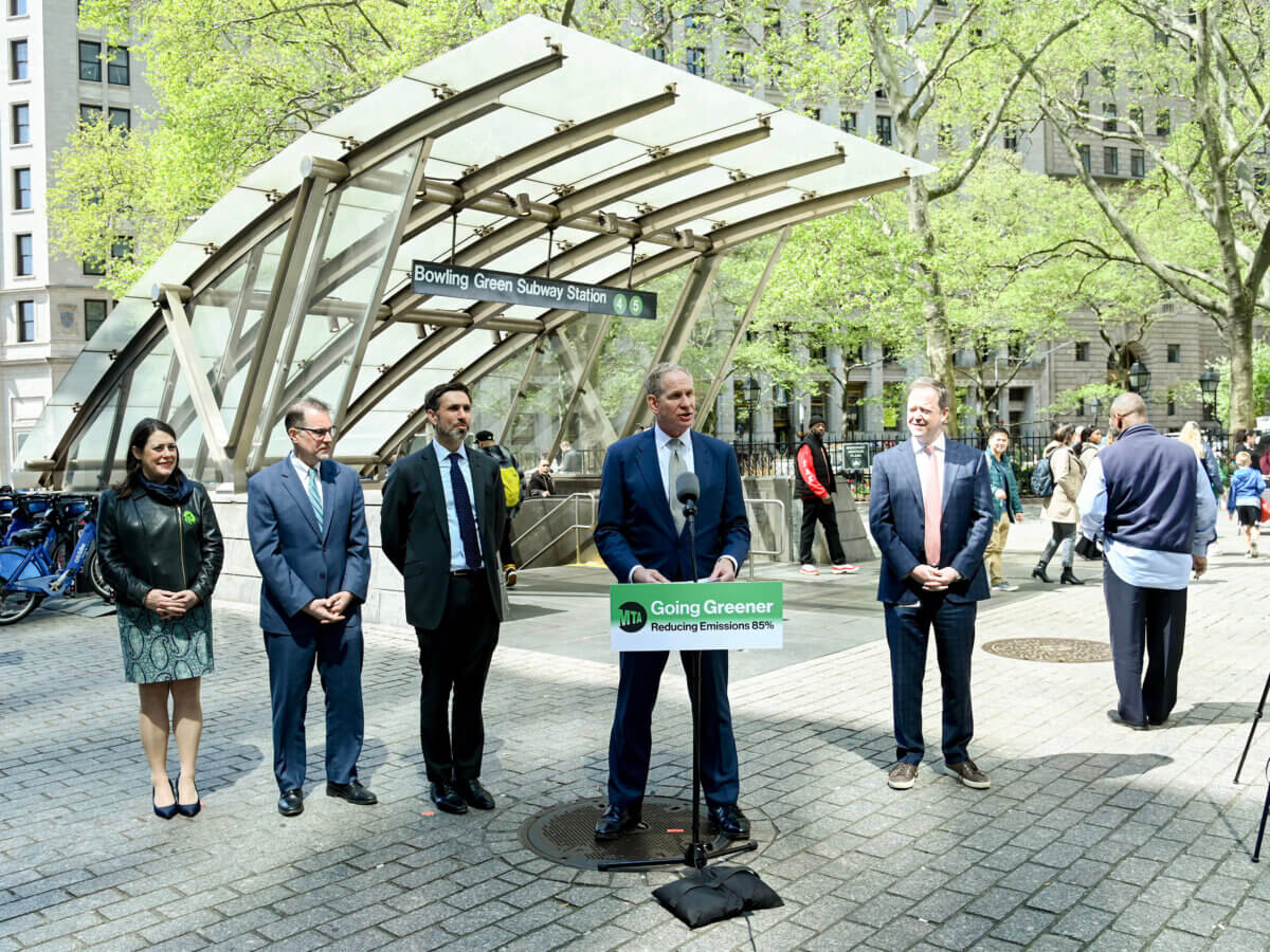 MTA officials announce carbon emissions reduction vision ahead of Earth Day